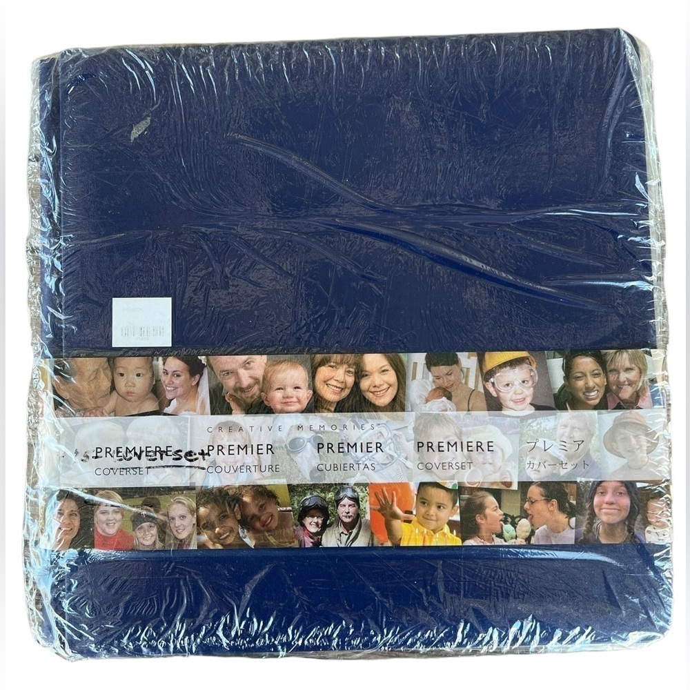 Creative Memories Premier Scrapbooking Album Navy Blue 12” x 12” NIP